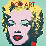 2022 Square Wall Calendar - Pop Art, 12 x 12 Inch Monthly View, 16-Month, Arts & Antiques Theme, Includes 180 Reminder Stickers