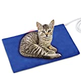 NAMOTEK Pet Heating Pad, Safe Electric Heating Pad for Dogs and Cats Indoor Warming Pad with Auto Constant Temperature