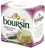 Boursin Shallot and Chive Cheese Spread, 5.2 Ounce -- 6 per case.