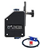 3D Printer Upgraded Bowden Extruder Dual Drive B-M-G Extruder with 3.3 ft PTtube FE for Creality Ender & CR Series Printers, Anycubic Mega S, Geeetech Printers and Prusa I3 DIY Printer Kits