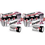 Energizer MAX C Batteries & D Batteries Combo Pack, 8 C and 8 D Batteries (16 Count)
