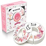 Baby Closet Size Dividers for Clothes - Set of 10 from Newborn to Toddler and 2 Blanks with Colored Box- Flower Designs Baby Closet Organizer for Nursery - Baby Clothes Organizer for Girl - [Floral]…