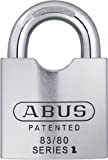 ABUS 83/80 300 Schlage Rekeyable Chrome Plated Brass Padlock, Zero Bitted