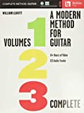 A Modern Method for Guitar: Volumes 1, 2, and 3 complete with 14 hours of video lessons and 123 audio tracks: Volumes 1, 2, and 3 with 14+ Hours of Video and 123 Audio Tracks