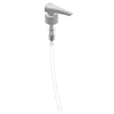 Bar5F Dispensing Pump, Fits 1" Inch Bottle Necks, for 16 oz - 32 oz Containers, Shampoo, Conditioner, Lotion, etc, Pack of 1, White