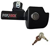 POP & LOCK - Manual Tailgate Lock for 1999-2007 Chevy Silverado, 1999-2007 GMC Sierra Classic (Black)(PL1100)