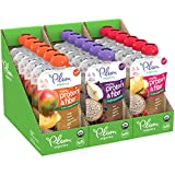 Plum Organics Mighty Protein & Fiber Organic Baby Food Meals [12+ Months] Variety Pack 4 Ounce Pouch (Pack Of 18) Packaging May Vary