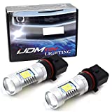 iJDMTOY 21-SMD-2835 P13W Replacement Bulbs Compatible With LED Fog Lights or Daytime Running Lights, Xenon White