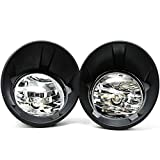 RP Remarkable Power, FL7079 Fit For 10-13 Camaro Front Fog Light Bumper Lamps Set