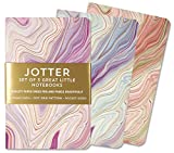 Jotter Mini Notebooks for Bullet Journaling -- Agate (3-Pack) (Interior Dot-Grid Pattern)