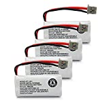 GEILIENERGY (Pack of 4 BT1021 BBTG0798001 Battery Compatible with Uniden DECT 6.0 BT1008 BT-1021 BT1016 Cordless Phone