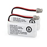 GLEPOWEER BT1021 BBTG0798001 Battery Compatible with Uniden DECT 6.0 BT1008 BT-1021 BT1016 Cordless Phone Rechargeable 2.4V 300mAh (2 Pack)