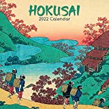 2022 Square Wall Calendar - Hokusai, 12 x 12 Inch Monthly View, 16-Month, Arts & Antiques Theme, Includes 180 Reminder Stickers