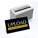 Custom Printed Business Cards [2-Sides, Free Shipping] Cheap Personalized Cards (14PT) 3.5" x 2" [Printed in the USA] Premium Front & Back Sides (Customizable From a Desktop)