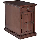 Ball & Cast Accent End Table 23 Inch Height Dark Brown Set of 1