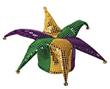 Glitz 'N Gleam Jester Hat (w/bells) Party Accessory (1 count)