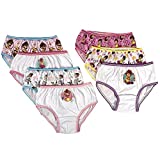 Disney Girls' Little 7-Pack Underwear Panty, Fancy Nancy/Multi, 4