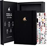 Clever Fox Ultimate Achiever’s Goal Planner - Focus & Productivity 90 Day Journal. Undated Daily Weekly Monthly Planner Organizer & Hourly Schedule Notebook - Hardcover, A5 Size, Onyx Black