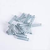 100PCS, Customized Galvanized Ball Point Pen Spring Small Compression Spring,0.4mm Wire Diameter4 .5mm Out Diameter18mm Length