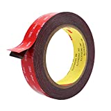Double Sided Tape Heavy Duty, HitLights Mounting Tape, Waterproof Foam Tape, 16.4FT Length, 0.94 Inch Width for Car, LED Strip Lights, Home Decor, Office Decor, Made of 3M™ VHB™ Tape