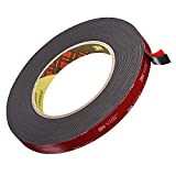 3M VHB Double Sided Tape Acrylic Foam Tape, Heavy Duty, Industrial Mounting Waterproof Tape, 33 FT Length, 0.4 Inch Width for LED Strip Lights, Car Decor, Home Decor and Office Décor