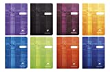 Clairefontaine Clairefontaine Staplebound 6 x 8 1/4, Ruled (Colors May Vary) Pack of 5