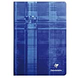 Clairefontaine Clothbound Notebook - French ruled 96 sheets - 8 1/4 x 11 3/4 - Sold Individually Assorted Cover Color Chosen at Random)