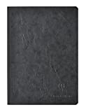 Clairefontaine Basic Large Clothbound Notebook (8 1/4"x 11 3/4") BLACK 192 Pages