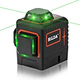 HILDA 12 Lines Laser Level, 3x360 Self Leveling Laser Level for Picture Hanging and Construction, Three-Plane Auto Self-Leveling and Alignment Cross Line