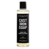 CARON & DOUCET - Cast Iron Cleaning Soap | 100% Plant-Based Soap | Best for Cleaning, Restoring, Removing Rust and Care Before Seasoning | For Skillets, Pans & Cast Iron Cookware (8 oz)