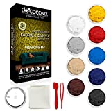 Coconix Fabric and Carpet Repair Kit - Repairer of Your Car Seat, Couch, Furniture, Upholstery or Jacket - Fixes Cigarette Burn Holes, Tear or Rips. Super Easy Instructions to Match Any Color, Pattern