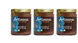 Artisana Organics Coconut Cacao Bliss Spread (3 Pack, 8 oz) | Paleo, Sweetened with Coconut Sugar, Non-GMO, No Palm Oil