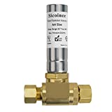 sicoince Water Hammer Arrestor For Dishwasher and Toilet 3/8 inch Male Compression and 3/8 inch Female Compression Stop Hammering Reduce Banging Noise 231-2-FM (1 Pack)