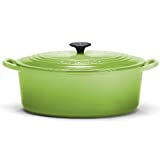 Le Creuset Enameled Cast-Iron 8-Quart Oval French Oven, Kiwi