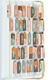 DiverseBee Laminated Bible Tabs (Large Print, Easy to Apply), Bible Study Journaling Supplies, 77 Bible Index Book Tabs for Women, Bible Accessories, Includes 11 Blank Tabs - Sunset Theme