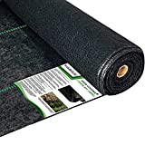 WAENLIR 5.8oz Heavy Duty Weed Barrier Landscape Fabric,Premium Durable Weed Blocker Cover,Outdoor Gardening Weed Control Mat 3ft x100ft