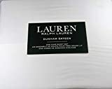 Lauren King White Dunham Sateen Sheet Set