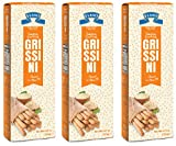 FERRO BAKERY Artisan Sesame Breadsticks Classic w/Extra Virgin Olive Oil, Traditional, Authentic Ingredients & Cripsy Texture, For Dipping or Croutons, Perfect On-The-Go Snack â— 13.23oz (Pack of 3)