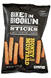 Baked in Brooklyn Honey Honey Mustard Breadsticks with Sesame Seeds - 3 Pack