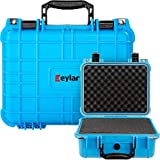 Eylar Protective Hard Camera Case Water & Shock Proof w/Foam TSA Approved 13.37 Inch 11.62 Inch 6 Inch Light Blue