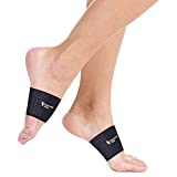 Copper Joe Compression Recovery Arch Support - 2 Plantar Fasciitis Braces/Sleeves. Guaranteed Highest Copper Content. Support Foot Care, Feet Pain, Heel Spurs, Flat Arches 1 Pair (Small/Medium)