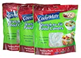 Covermate Stretch-to-fit Food Covers 3 pack