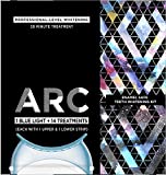 ARC Teeth Whitening Strip Kit with Blue Light, 28 Strips (14 Count Pack)