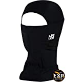 BLACKSTRAP Expedition Hood Balaclava Face Mask, Dual Layer Cold Weather Headwear for Men and Women for Extra Warmth (Black)