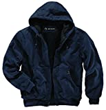 DRI Duck Men's 5020 Cheyenne Hooded Work Jacket, Navy, Medium