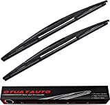 OTUAYAUTO Rear Windshield Wiper Blades - 2 Pieces of 16" Car Back Window Wiper - Replacement for Honda Odyssey 2005-2018, Subaru Impreza 2004-2014, Subaru Forester 2004-2005