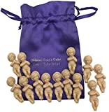 Westmon Works King Cake Babies Bakers Dozen Set with Gift Bag and 13 Sweet Baby Jesus Figurines