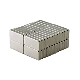 70 Pieces 10x5x2mm Retangle Multi-use Refrigerator Magnets for Refrigerator Science Crafts Projects