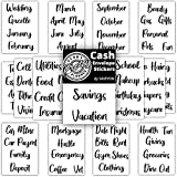 70 Cash Envelope System Budget Stickers, For Cash Envelopes for Budgeting, Cash Envelope Labels for Money Envelopes for Cash Budgeting, Budget Binder Stickers for Cash Stuffing, Cash Envelope Stickers