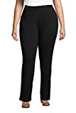 Lands' End Women s Sport Knit Pants Black Regular Medium